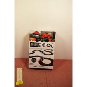 FAO Schwarz Vehicle Playset with DIY Track